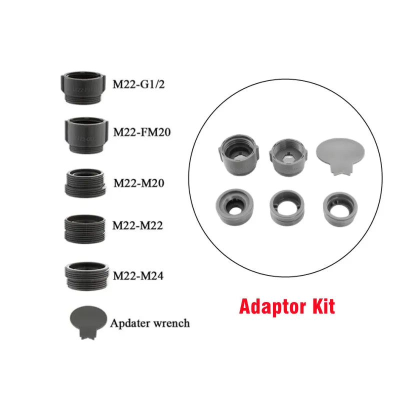 Nuevo aireador de cocina con rotación de 1080° y 2 modos, boquilla extensible de 22/24 mm, adaptador para grifo, burbujeador, brazo robótico, cabezal rociador.