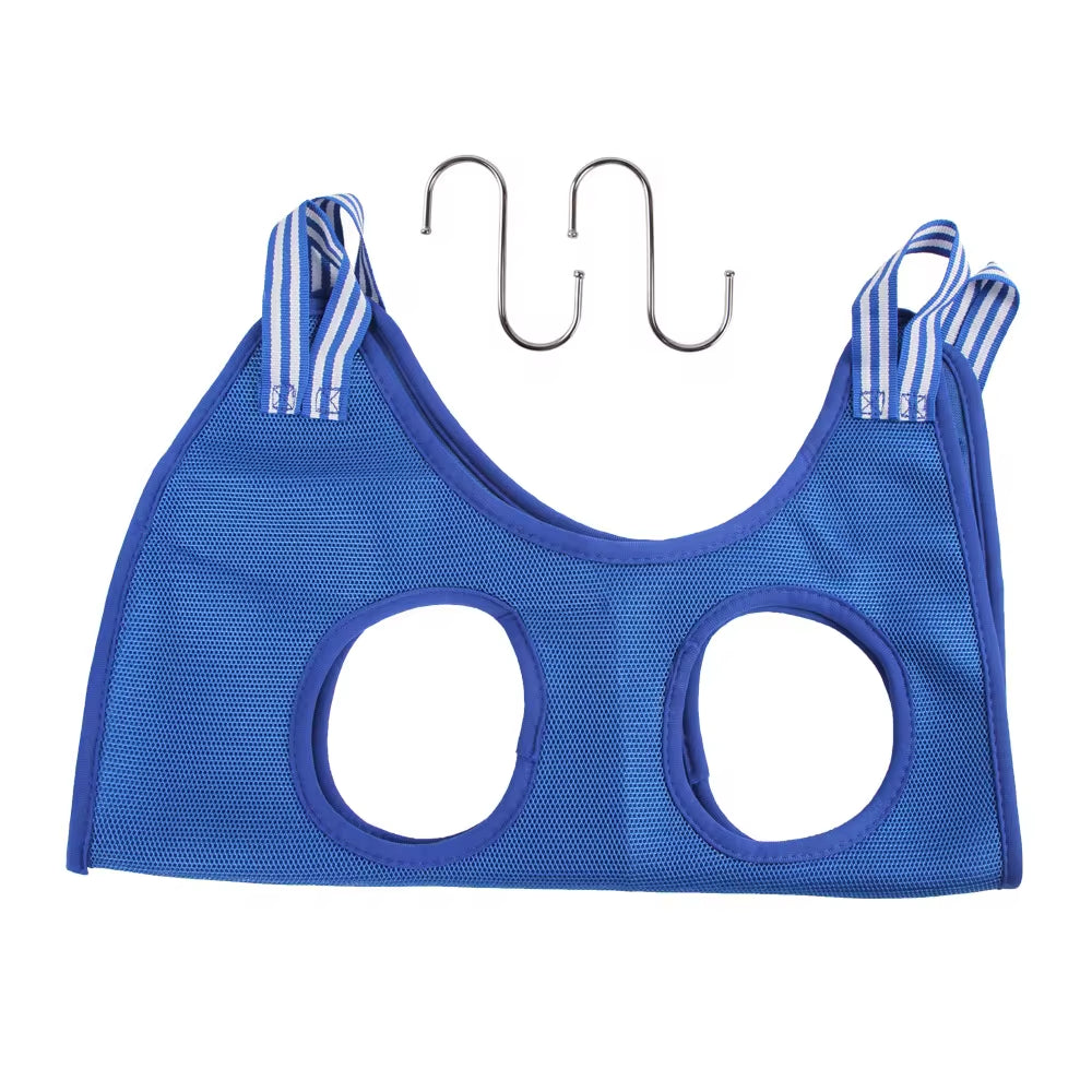 Hamaca para el cuidado de perros y gatos, bolsa de baño fija para cortar uñas, antiarañazos, bolsa de sujeción para recortar gatos, suministros colgantes de belleza para mascotas