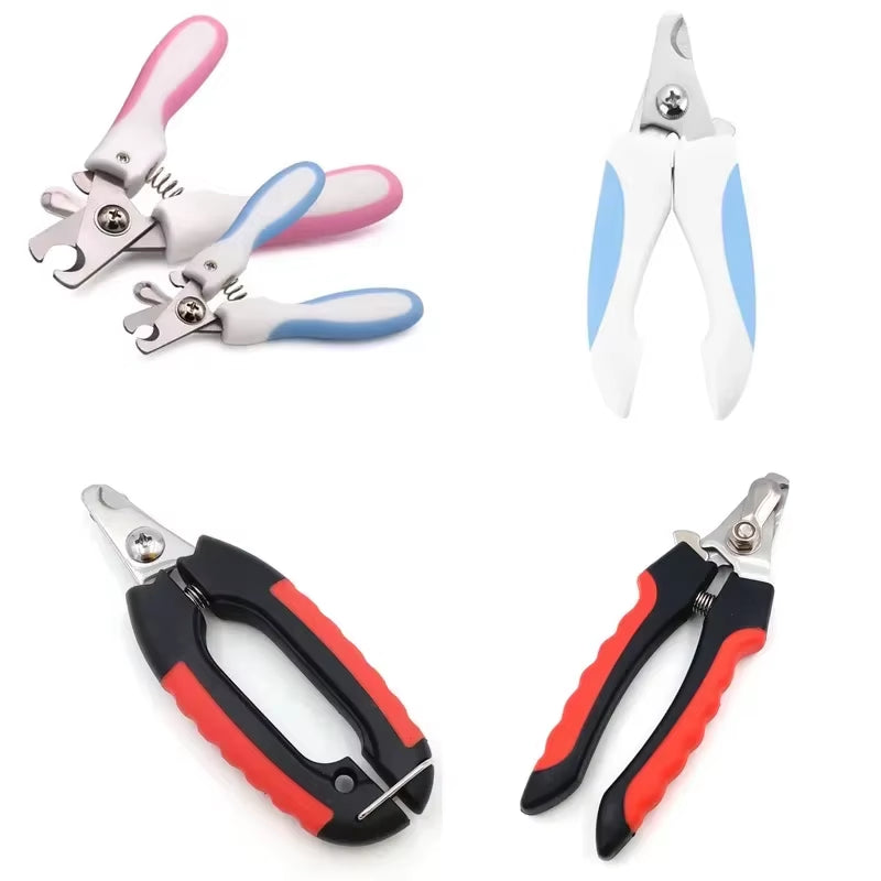 Cortauñas de acero inoxidable para perros y gatos, 1 unidad