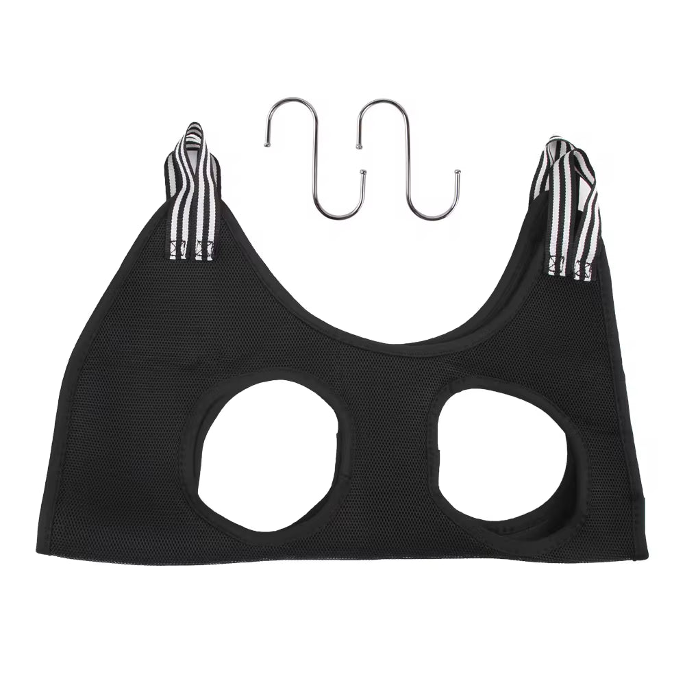 Hamaca para el cuidado de perros y gatos, bolsa de baño fija para cortar uñas, antiarañazos, bolsa de sujeción para recortar gatos, suministros colgantes de belleza para mascotas