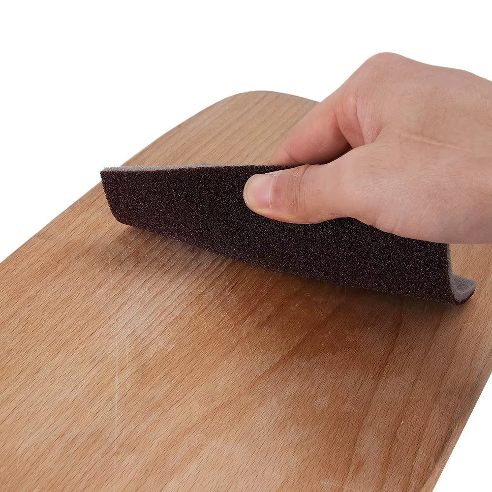 Esponja de esmeril mágica para limpieza de cocina, limpiador mágico para óxido, limpieza de ollas, esponja de carborundo, uso doméstico