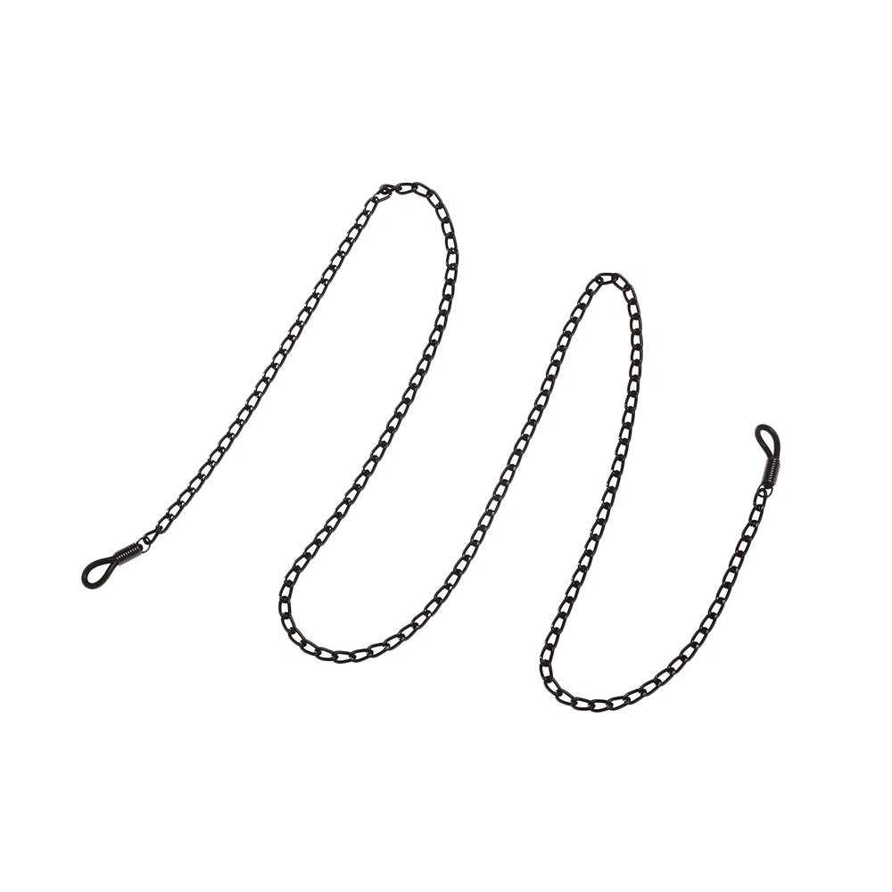 1 cadena para gafas vintage para hombre y mujer, correa de sujeción para gafas de sol negras, a la moda, con cordón para el cuello